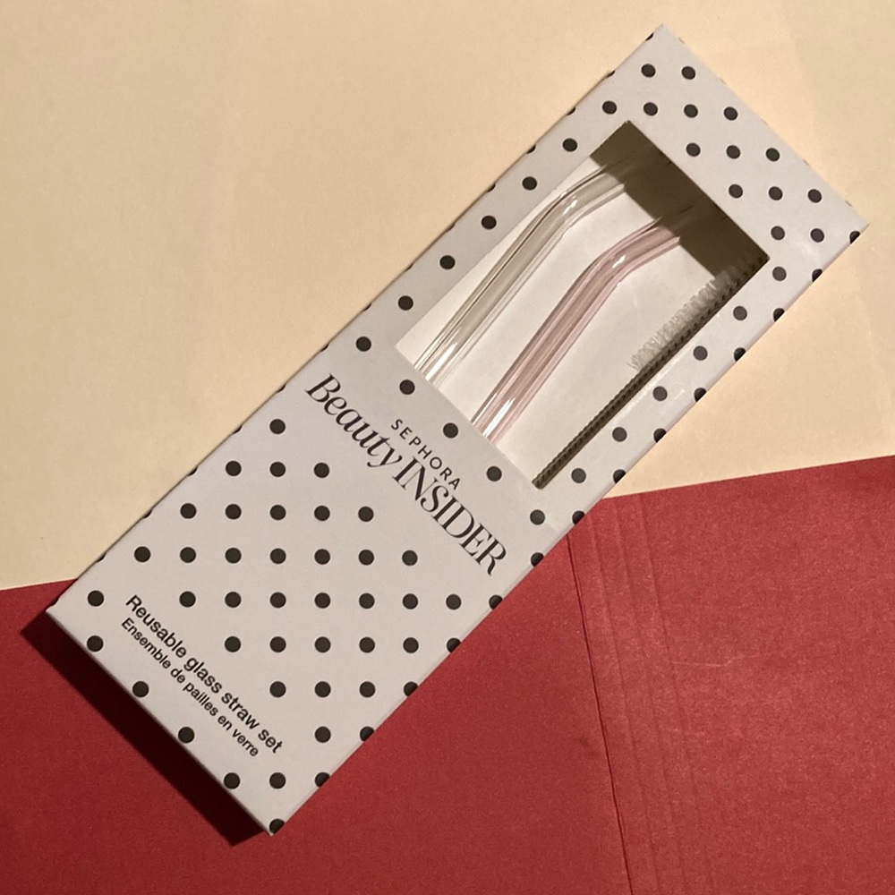 Sephora Reusable Straw Set NEW